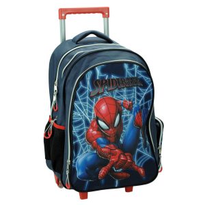 Pókember Frame gurulós iskolatáska, táska 46 cm