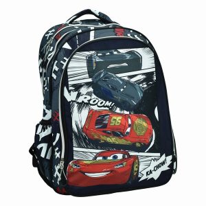 Disney Verdák Ka-Chow iskolatáska, táska 42 cm