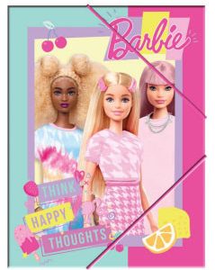 Barbie Happy Thoughts A/4 gumis mappa