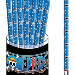 One Piece Skull HB grafit ceruza radír véggel