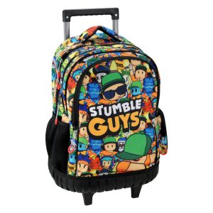 Stumble Guys Race prémium gurulós iskolatáska, táska 42 cm