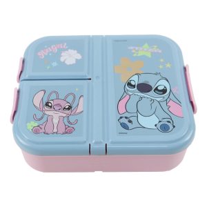 Disney Lilo és Stitch, a csillagkutya Alien 626 több rekeszes uzsonnás doboz, szendvicsdoboz