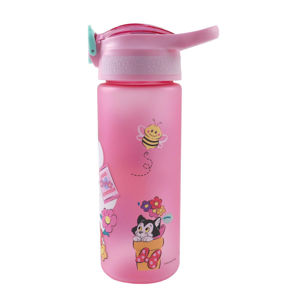 Disney Minnie Kindness műanyag matt szívószálas kulacs 600 ml - Image 2