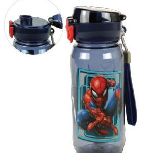 Pókember World műanyag kulacs akasztóval 600 ml