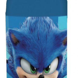 Sonic a sündisznó Speed alumínium kulacs ivókupakkal 520 ml