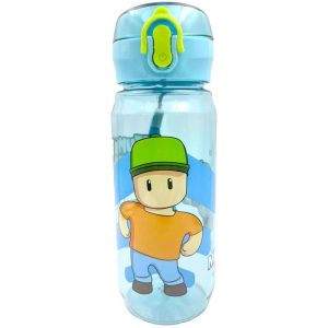Stumble Guys All Day műanyag kulacs akasztóval 600 ml