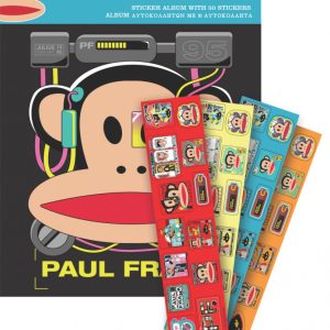 Paul Frank Monkey matricás album 50 db matricával