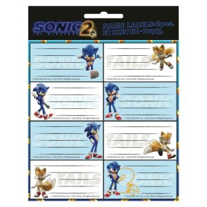 Sonic a sündisznó Speed füzetcímke 16 db-os