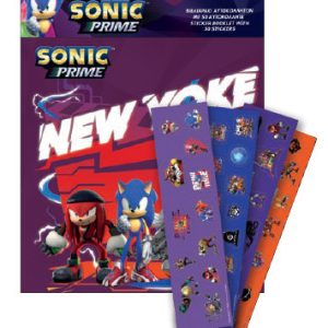 Sonic a sündisznó New Yoke matricás album 50 db matricával