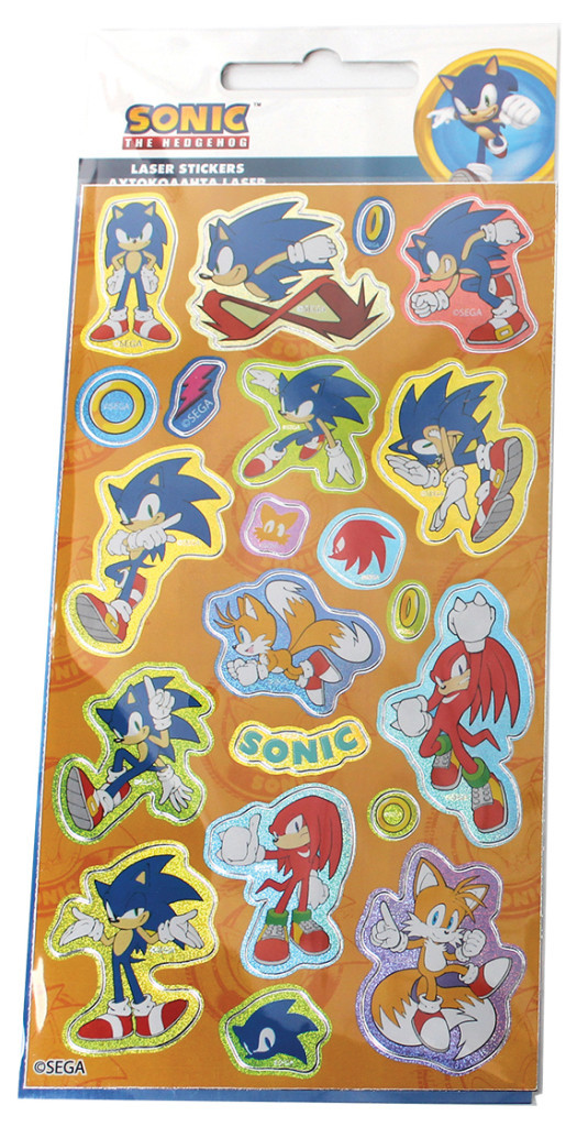 Sonic a sündisznó Sega hologrammos matrica szett
