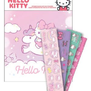 Hello Kitty Unicorn matricás album 50 db matricával