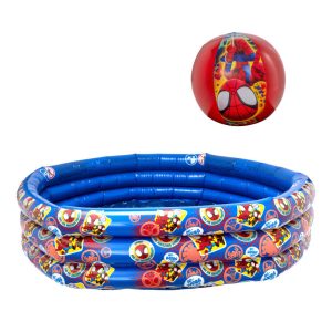 Pókember Spidey Friends 3 gyűrűs gyerek medence és strandlabda szett