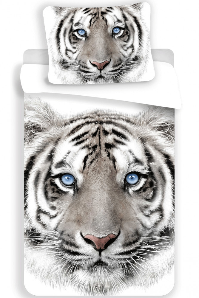 Tigris Blue Eyes ágyneműhuzat 140×200cm, 70×90 cm