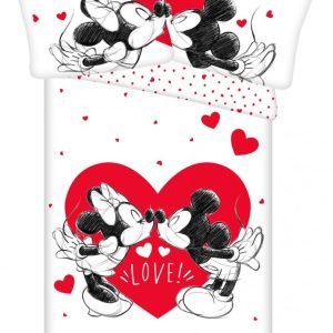 Disney Mickey, Minnie Love ágyneműhuzat 140×200cm, 70×90 cm