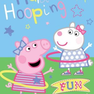 Peppa malac Hula Hooping polár takaró 100x150cm