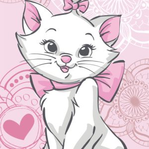 Disney Marie Aristocat fürdőlepedő, strand törölköző 70x140cm