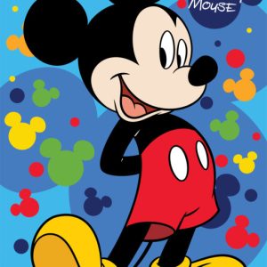 Disney Mickey Hello fürdőlepedő, strand törölköző 70x140cm