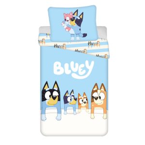 Bluey Family ágyneműhuzat 140×200cm, 70x90 cm