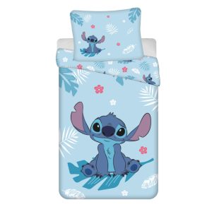 Disney Lilo és Stitch, A csillagkutya Blue ágyneműhuzat 140×200cm, 70×90 cm