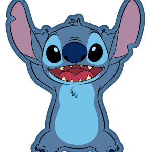 Disney Lilo és Stitch, A csillagkutya Alien formapárna, díszpárna 35 cm