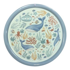 Little Dutch felfújható vízpermetező szőnyeg - Ocean World