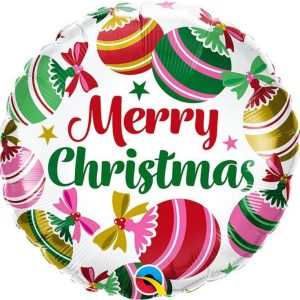 Karácsonyi Ornaments fólia lufi 46 cm