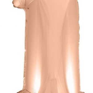 Rose Gold 1-es szám fólia lufi 92 cm