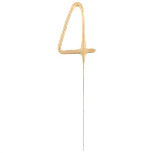 Arany Gold 4-es csillagszóró 17 cm