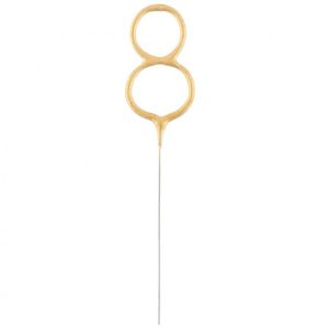 Arany Gold 8-as csillagszóró 17 cm