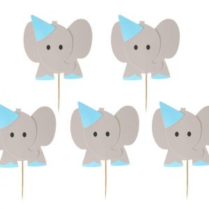 Elefánt Blue díszítő pálca 10 db-os