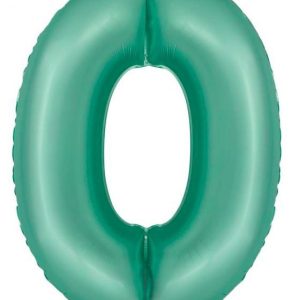 Menta 0-ás Mint Mat szám fólia lufi 76 cm