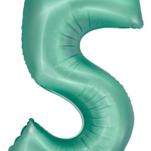 Menta 5-ös Mint Mat szám fólia lufi 76 cm