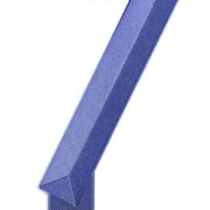 Kék 7-es Diamond Metallic számgyertya, tortagyertya 7-es
