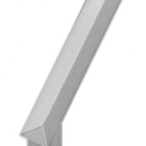 Ezüst 7-es Diamond Metallic számgyertya, tortagyertya