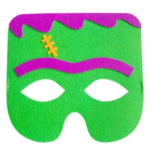 Szörny Green filc maszk 18 cm