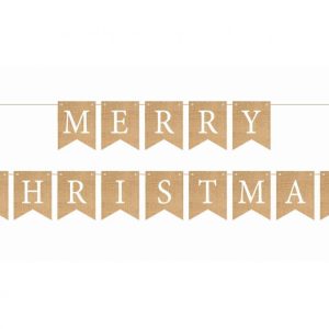 Merry Christmas Brown felirat 250 cm