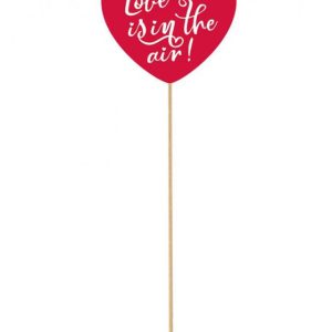 Szerelem Love is in the air Heart papír dekoráció 30 cm