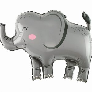 Elefánt Grey fólia lufi 68 cm