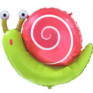 Csiga Pink fólia lufi 60 cm