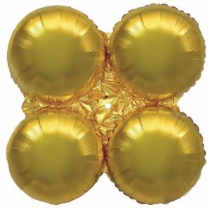 Arany Gold léggömb tartó 90 cm (WP)
