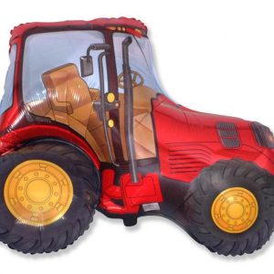 Traktor Red Pal fólia lufi 94 cm