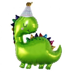 Dinoszaurusz Party fólia lufi 80 cm