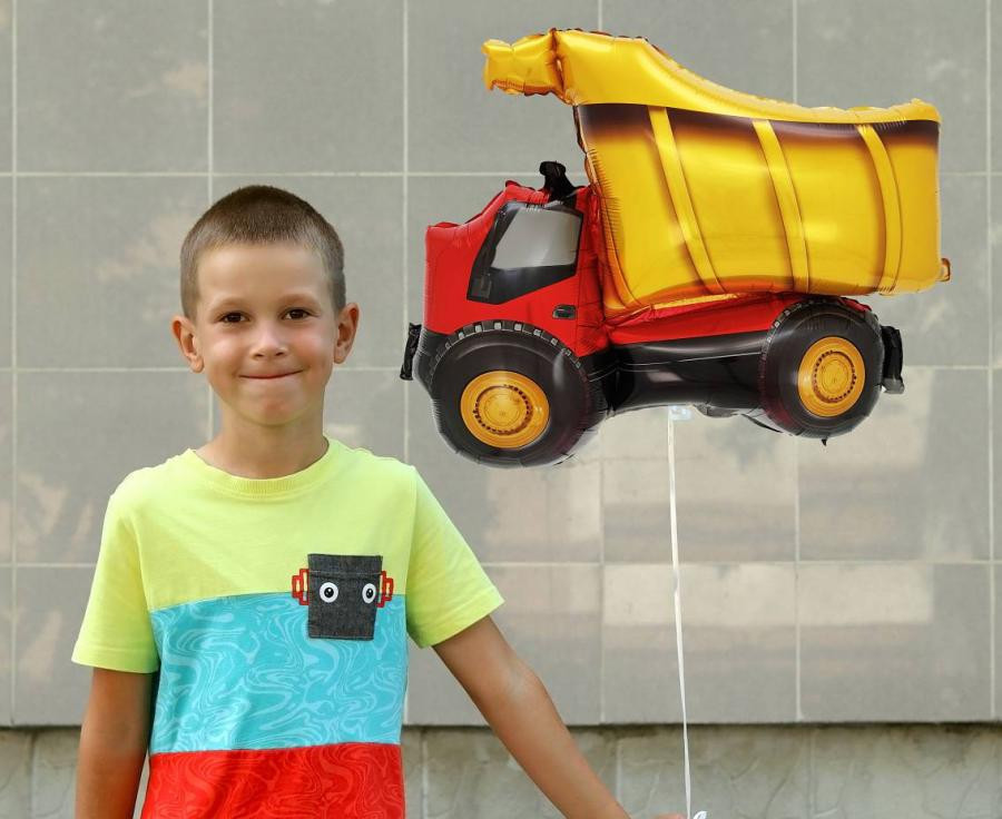 Teherautó Truck fólia lufi 70 cm - Image 2