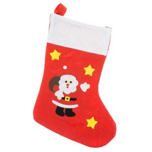 Karácsonyi St. Nicholas kandalló zokni, csizma 40 cm