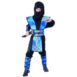 Nindzsa Blue Style jelmez 110/120 cm