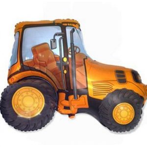 Traktor Orange fólia lufi 36 cm (WP)