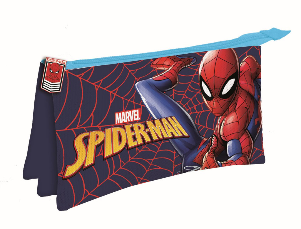 Pókember Great Power 3 rekeszes tolltartó 22 cm