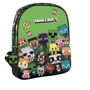 Minecraft Characters 3D hátizsák, táska 30 cm