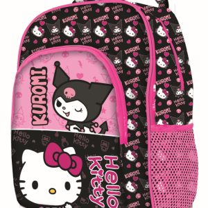 Hello Kitty & Kuromi iskolatáska, táska 42 cm
