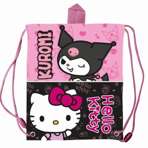 Hello Kitty & Kuromi uzsonnás táska 30 cm